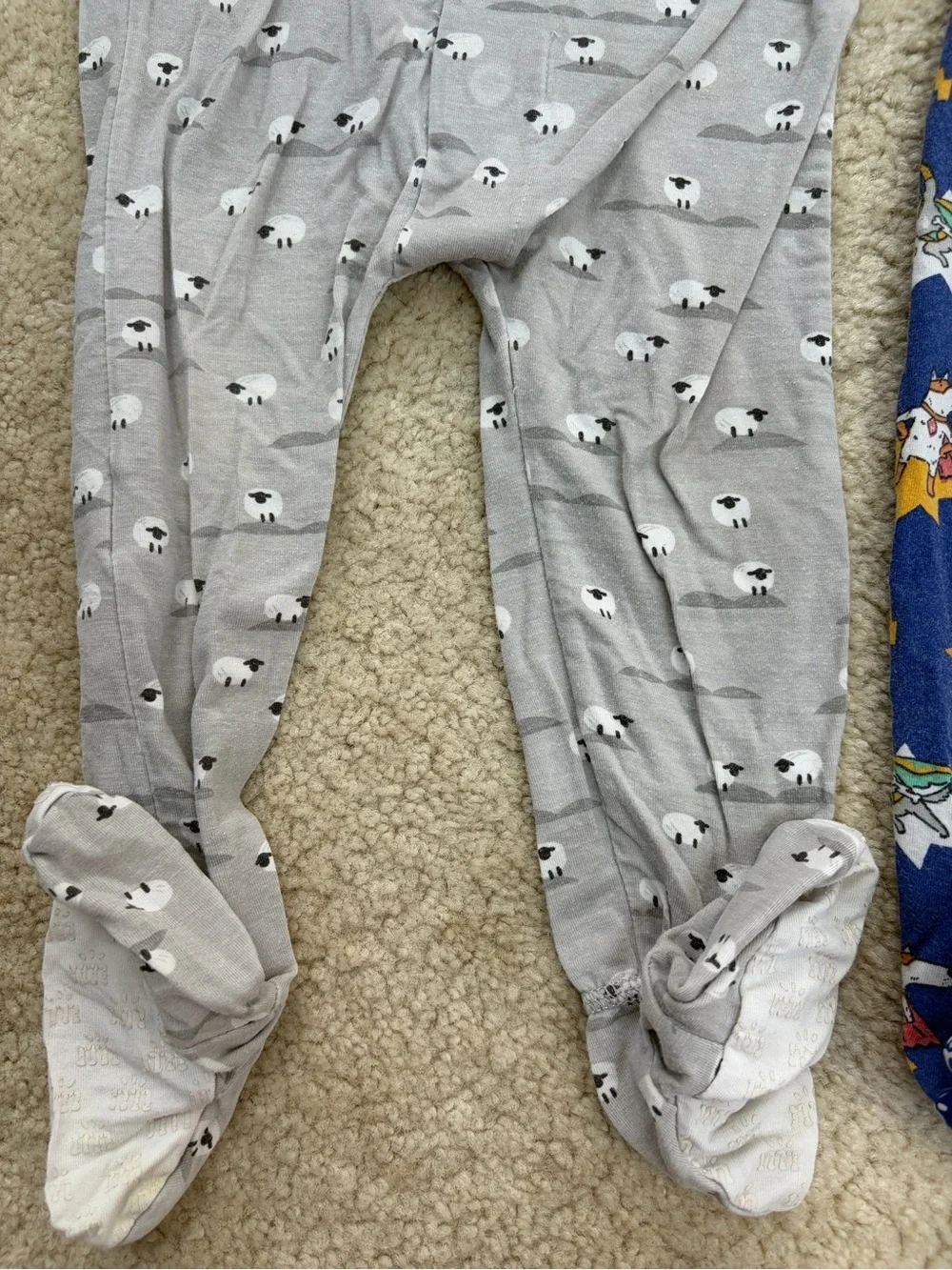 Magnetic Me Size 12-18 Months Animal Print Footie Modal Pajamas Bundle